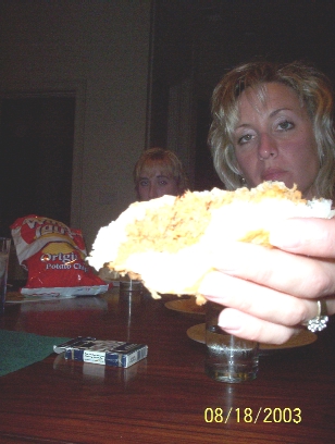 The 'pulled pork' sandwich invented by Tracey